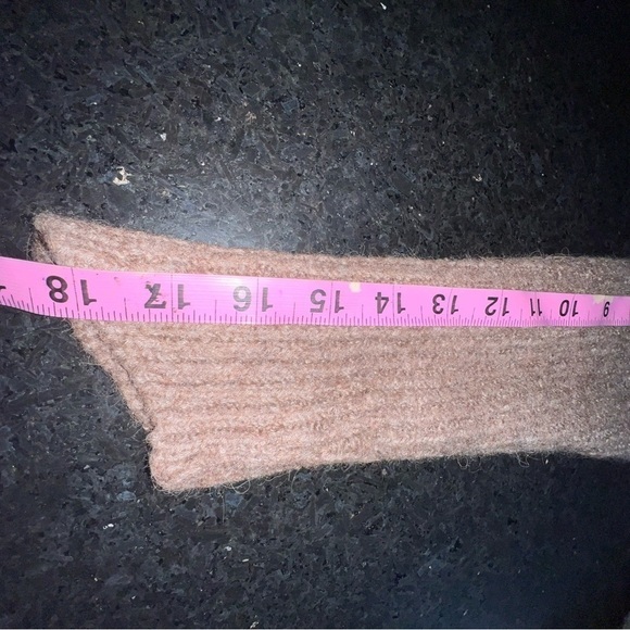 UEC WOOL & SILK EILEEN FISHER CARDIGAN CROP BLUSH PINK SWEATER SZ S - Picture 9 of 9